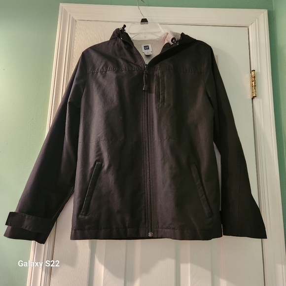 GAP Factory Jackets & Blazers - Gap womans, lightweight hooded rain jacket size medium